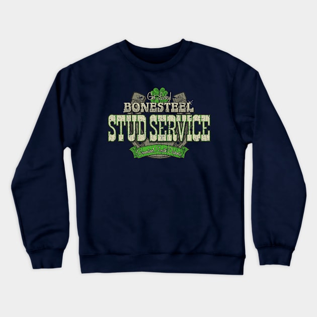 Bonesteel Stud Service 1974 Crewneck Sweatshirt by JCD666